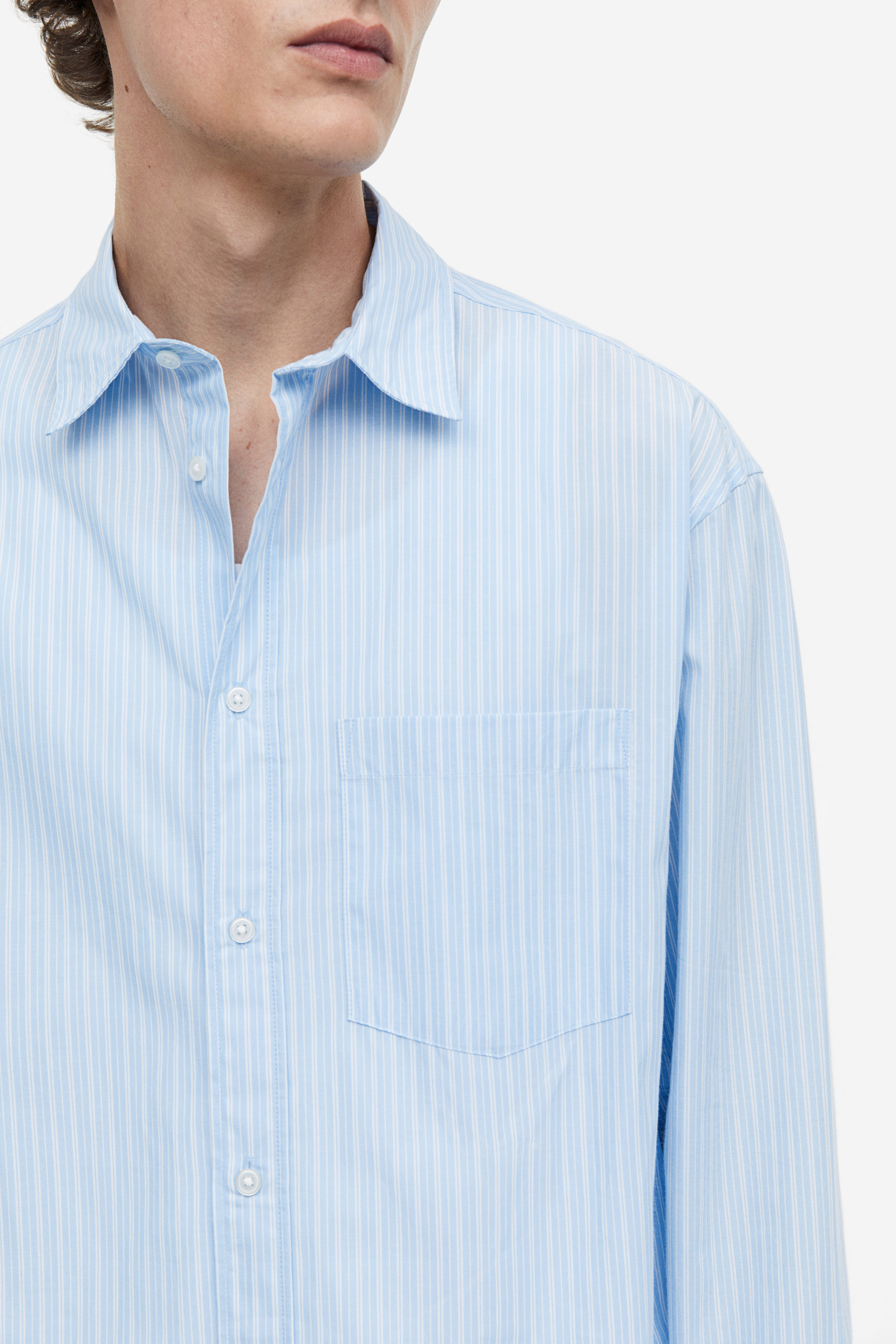 Buy Relaxed Fit Poplin shirt online in Kuwait