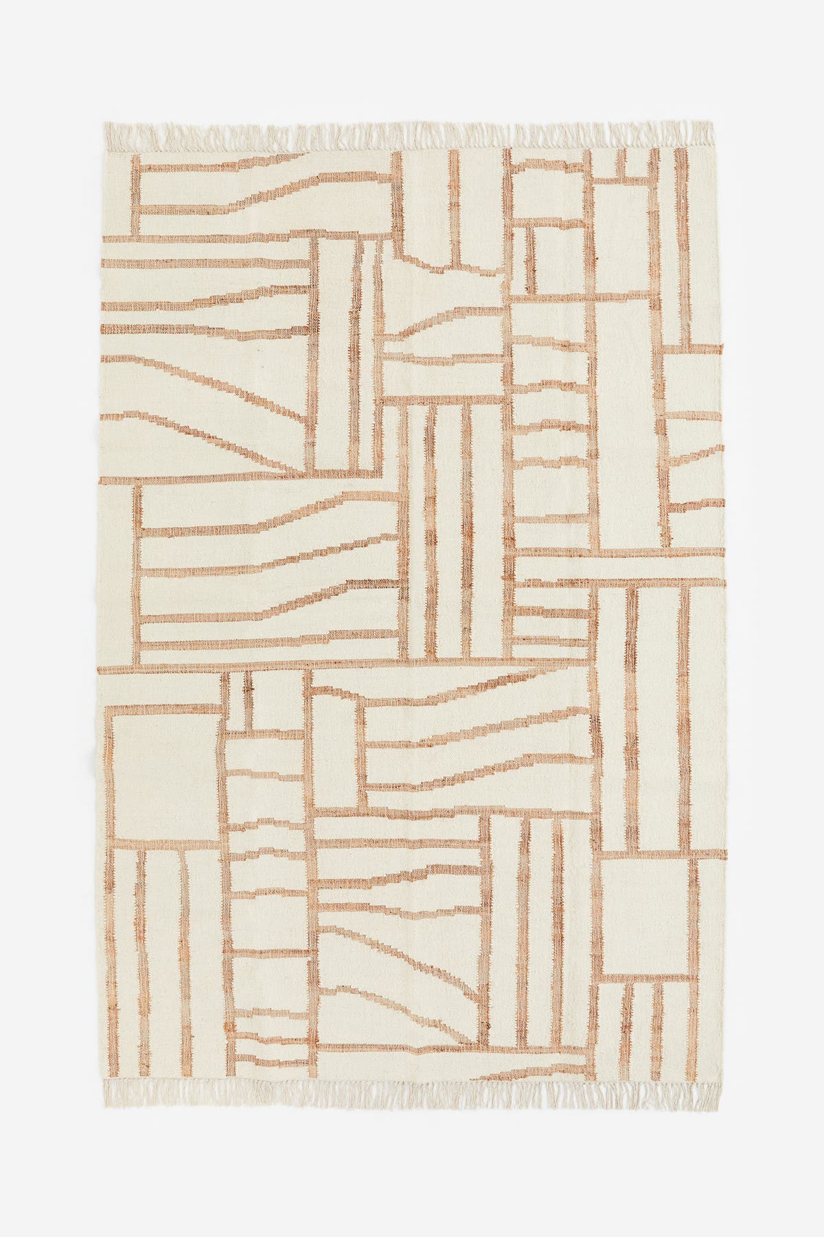 Kuwait Rugs Patterned Wool-blend Rug | H&M Kuwait