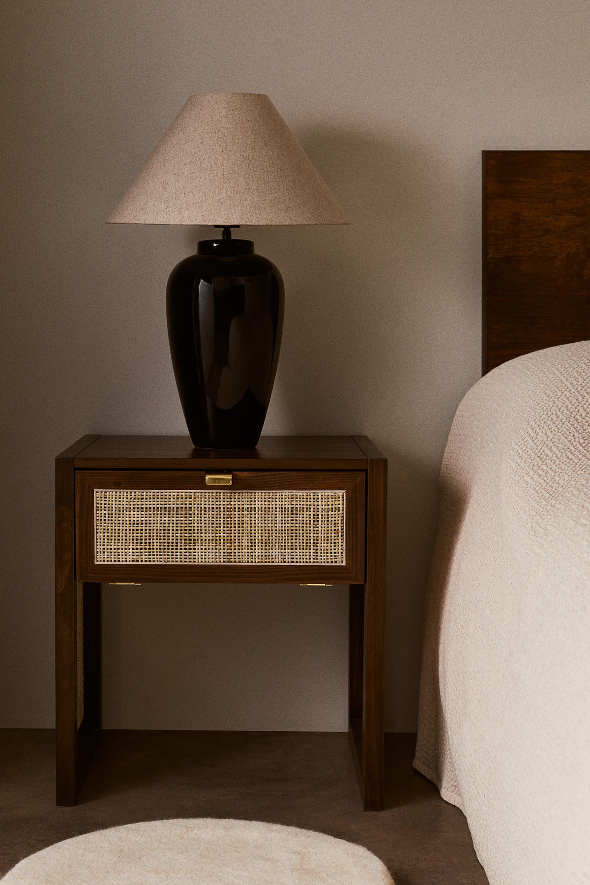Rattan Bedside Table | H&M Kuwait